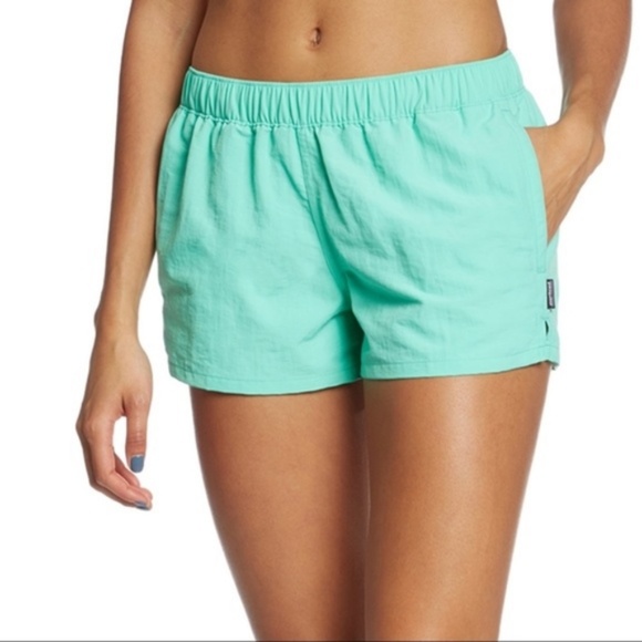 Patagonia Pants - Teal Patagonia Barely Baggies Sz M